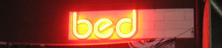 This venue works quite well after dinner on a first date: “Do you want to go to B.E.D. now?”