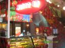 Juice Bar is fresh and brightly coloured, like the drink you’re about to have