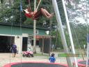 On the Bungee Trampolines there is no fear of falling