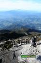 The view from above Laban Rata on Mt. Kinabalu