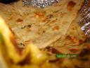Perfectly golden garlic butter naan - totally delicious