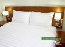 King Koil matresses and 250 thread-count duvets and pillow covers - plush comfort.