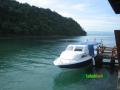Downbelow's powerful speedboat - city to dive station in 10 minutes