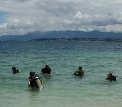 Diving in Kota Kinabalu
