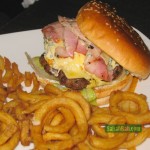 The only think spoiling this burger for me is the oily, over-fried Curly Fries